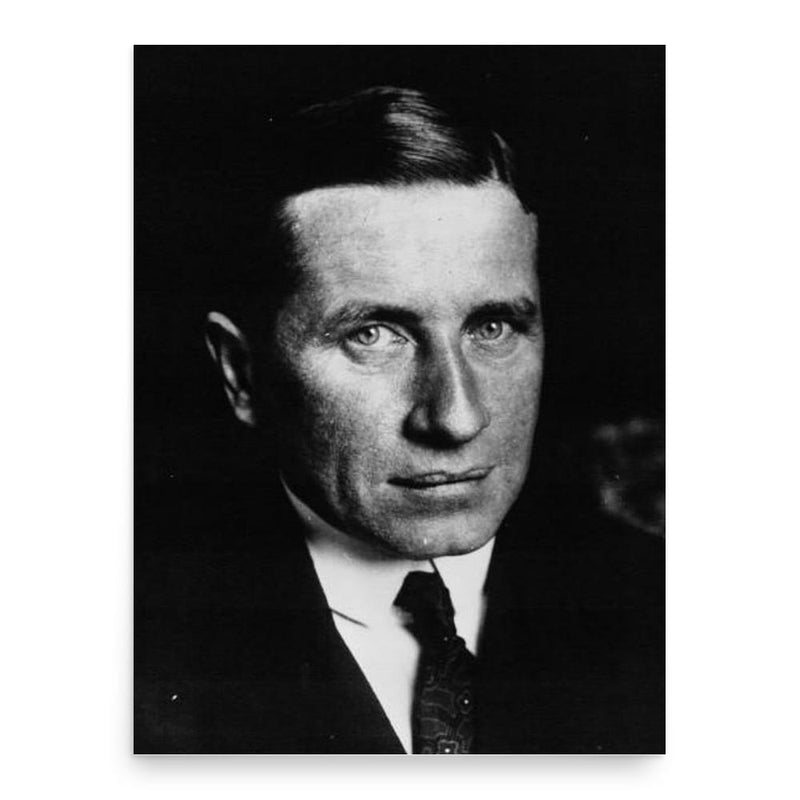 Felix Frank poster print, in size 18x24 inches.