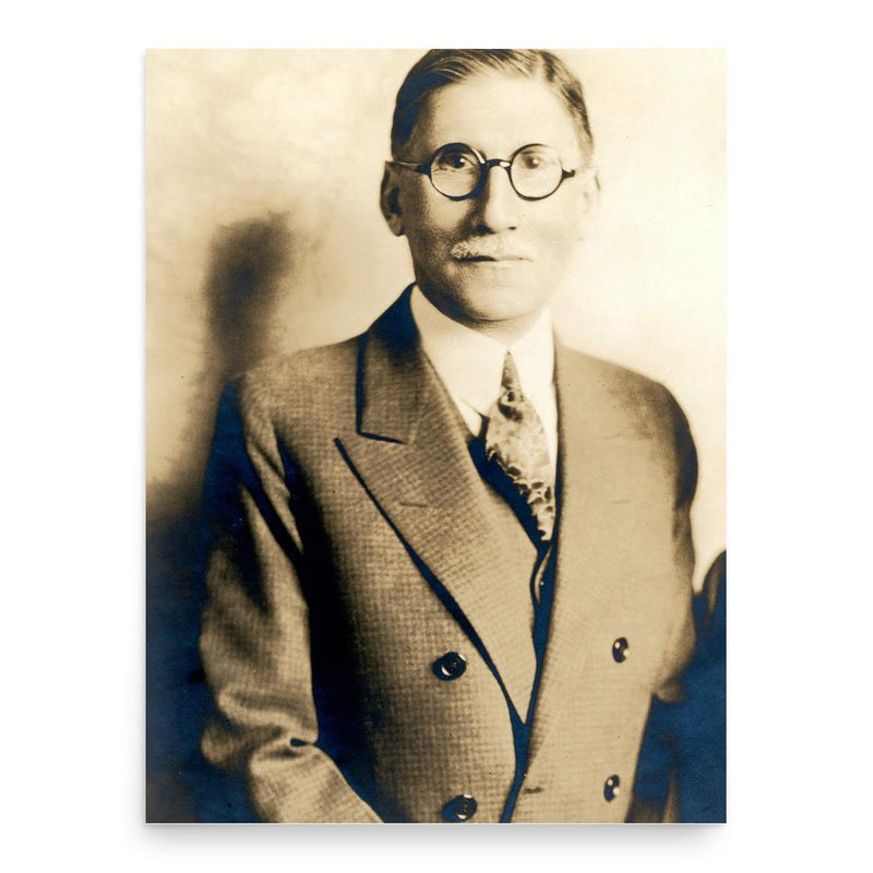 Felix Fuld poster print, in size 18x24 inches.