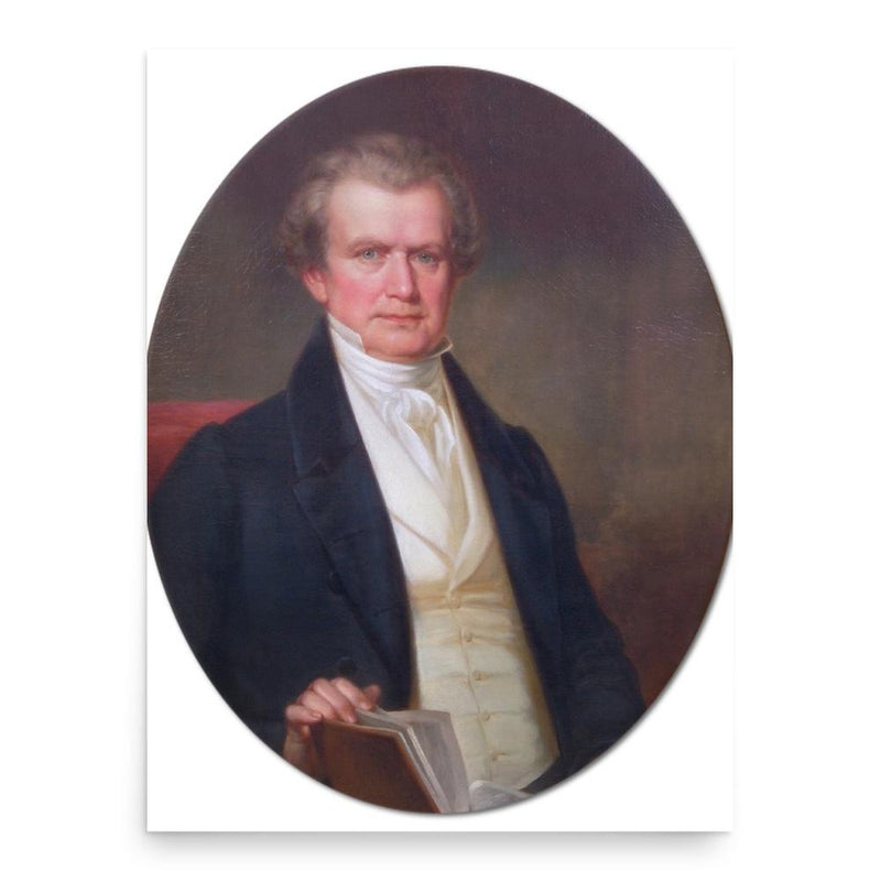 Felix Grundy poster print, in size 18x24 inches.