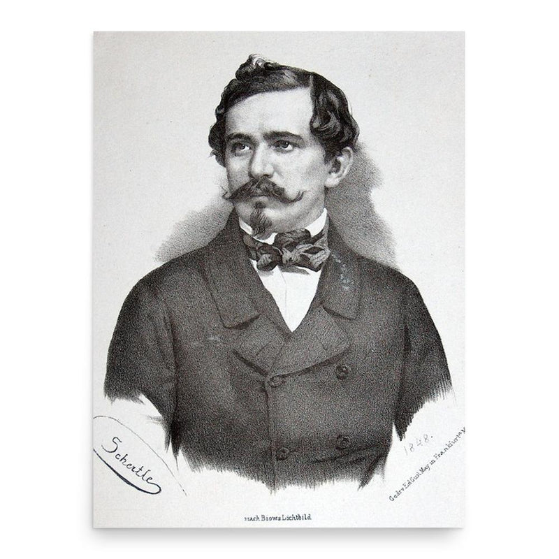 Felix Lichnowsky poster print, in size 18x24 inches.