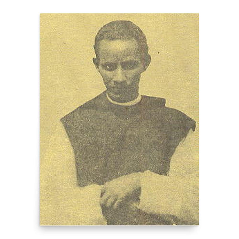 Felix Mary Ghebreamlak poster print, in size 18x24 inches.