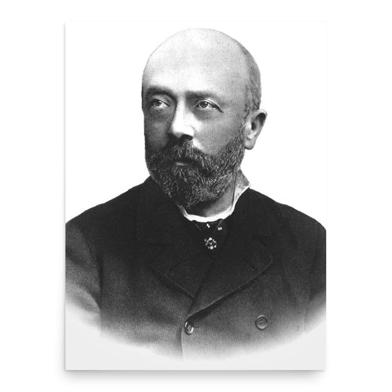 Felix Otto Dessoff poster print, in size 18x24 inches.