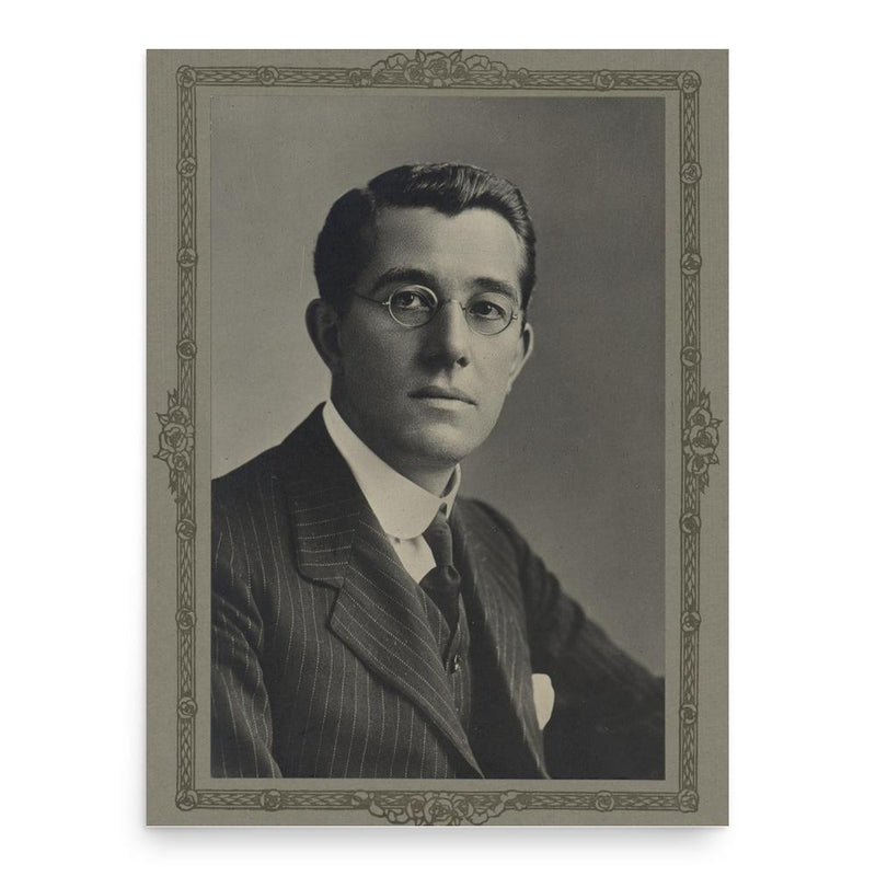 Felix Pole poster print, in size 18x24 inches.