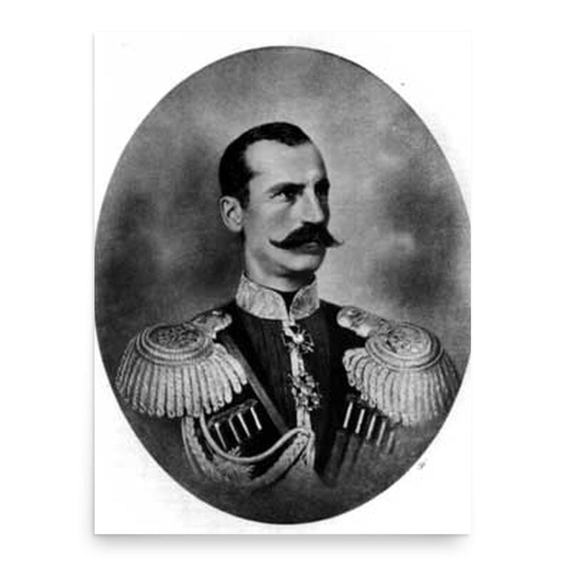 Felix Sumarokov-Elston poster print, in size 18x24 inches.