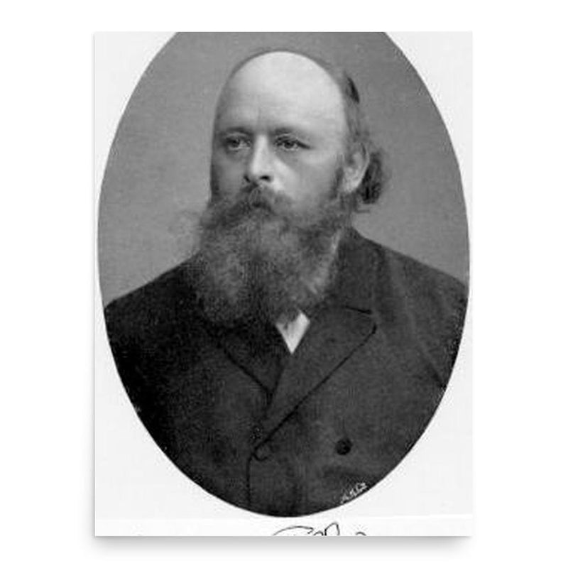 Felix Victor Birch-Hirschfeld poster print, in size 18x24 inches.