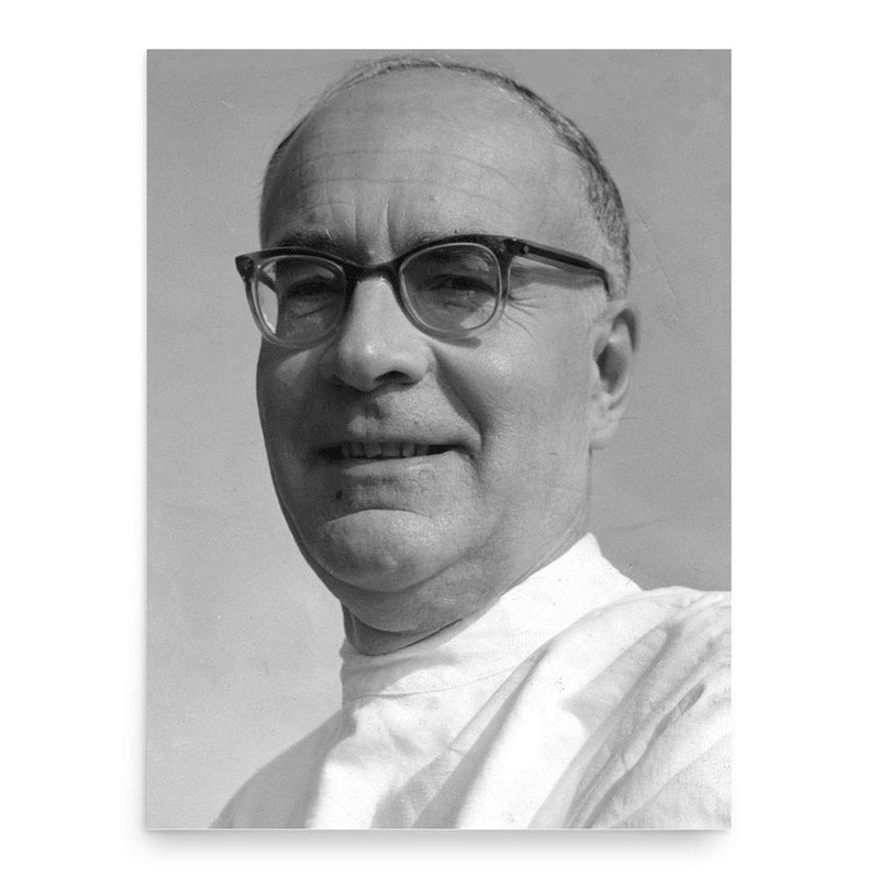 Felix Wankel poster print, in size 18x24 inches.