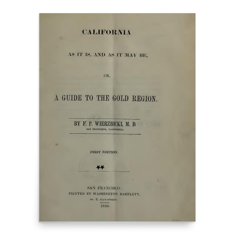 Felix Wierzbicki poster print, in size 18x24 inches.