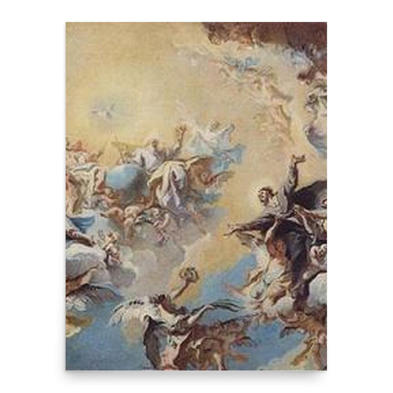 Felix and Adauctus poster print, in size 18x24 inches.