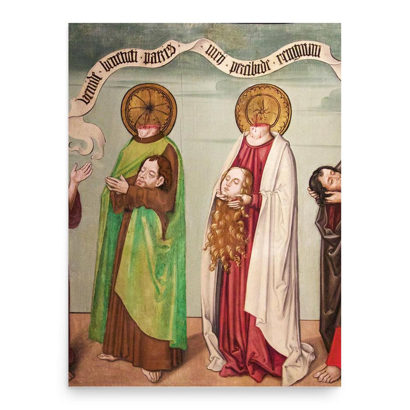 Felix and Regula poster print, in size 18x24 inches.