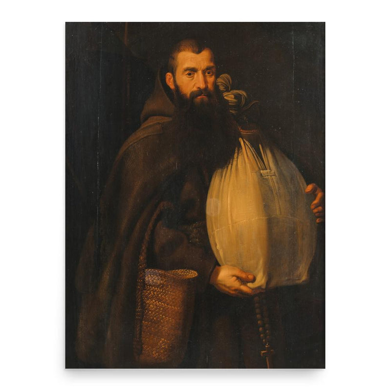 Felix of Cantalice poster print, in size 18x24 inches.