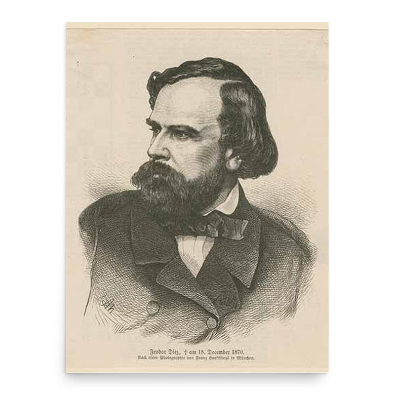 Feodor Dietz poster print, in size 18x24 inches.