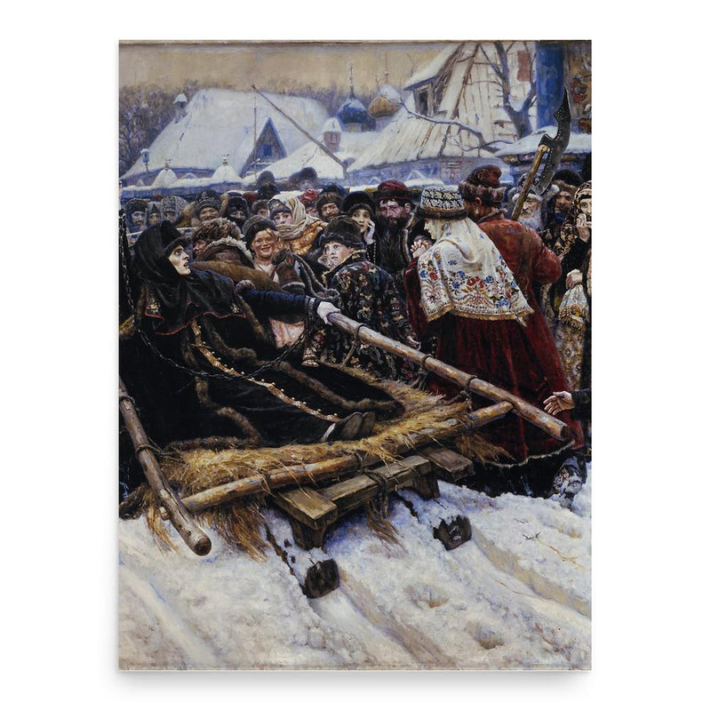 Feodosia Morozova poster print, in size 18x24 inches.