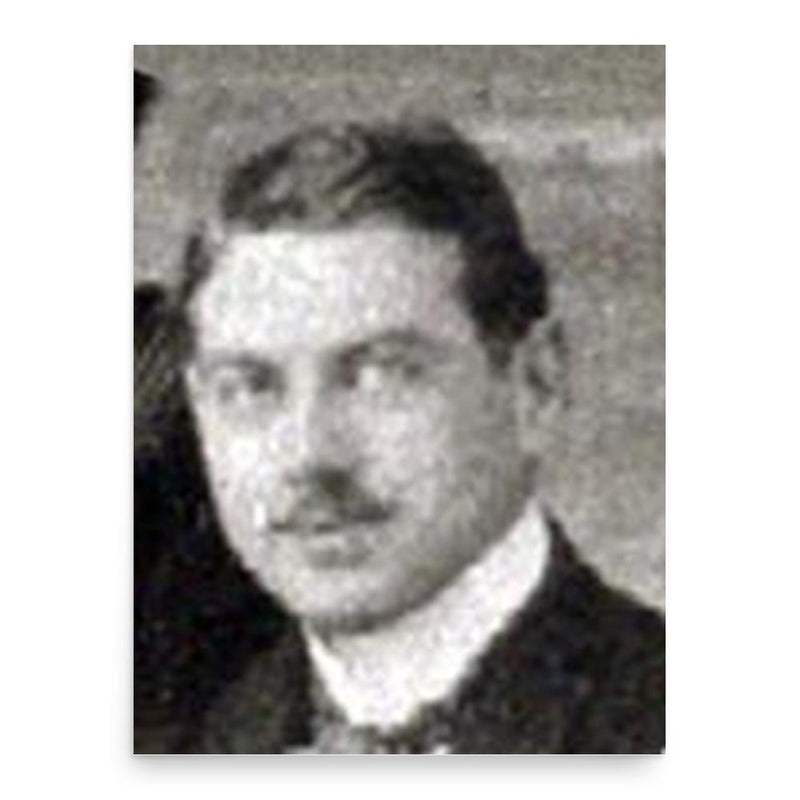 Ferdinand Barlow poster print, in size 18x24 inches.