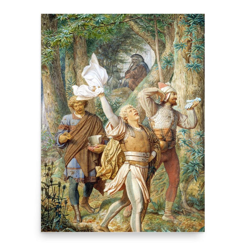 Ferdinand Becker poster print, in size 18x24 inches.