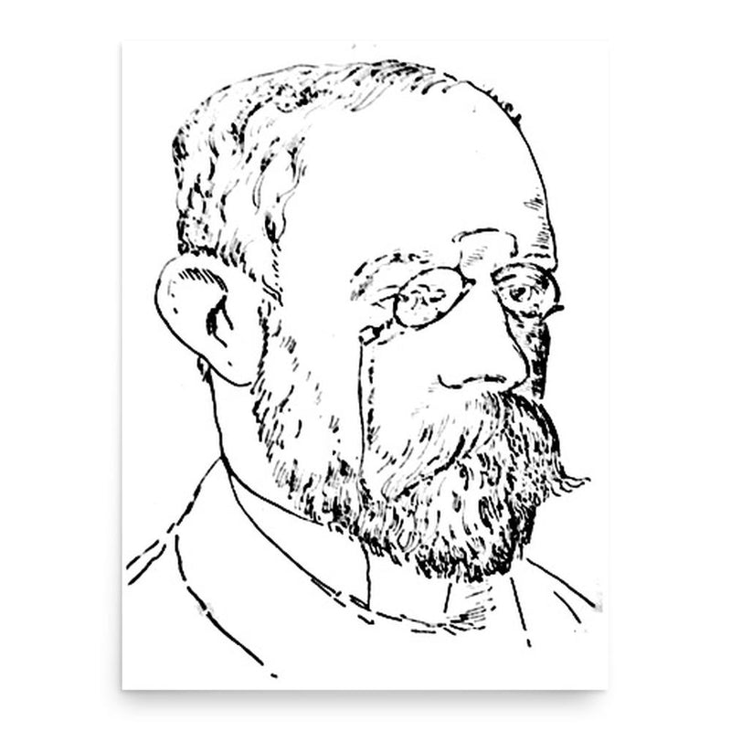 Ferdinand Blumentritt poster print, in size 18x24 inches.