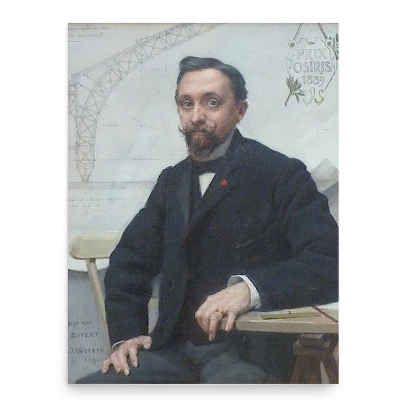 Ferdinand Dutert poster print, in size 18x24 inches.