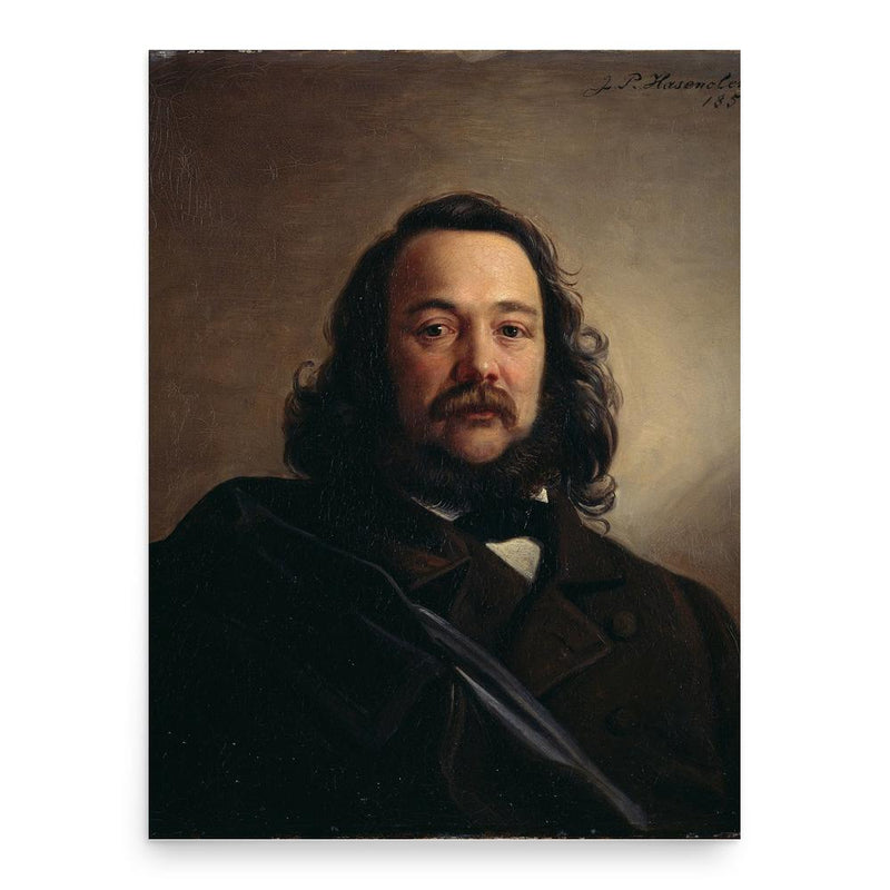 Ferdinand Freiligrath poster print, in size 18x24 inches.