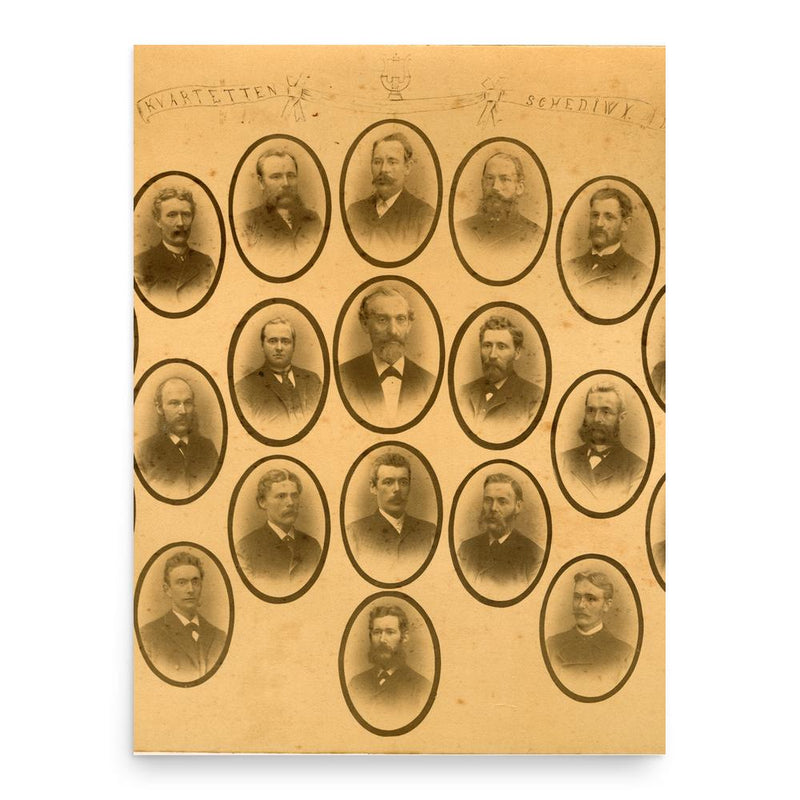 Ferdinand Giovanni Schediwy poster print, in size 18x24 inches.