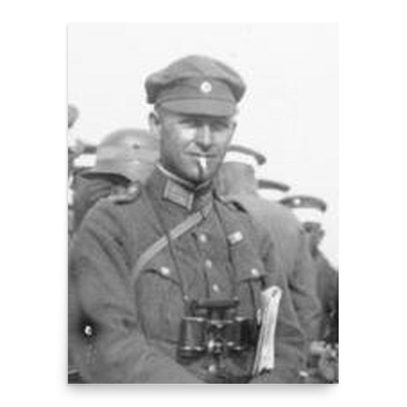 Ferdinand Jodl poster print, in size 18x24 inches.