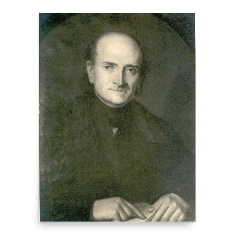 Ferdinand Johann Wiedemann poster print, in size 18x24 inches.