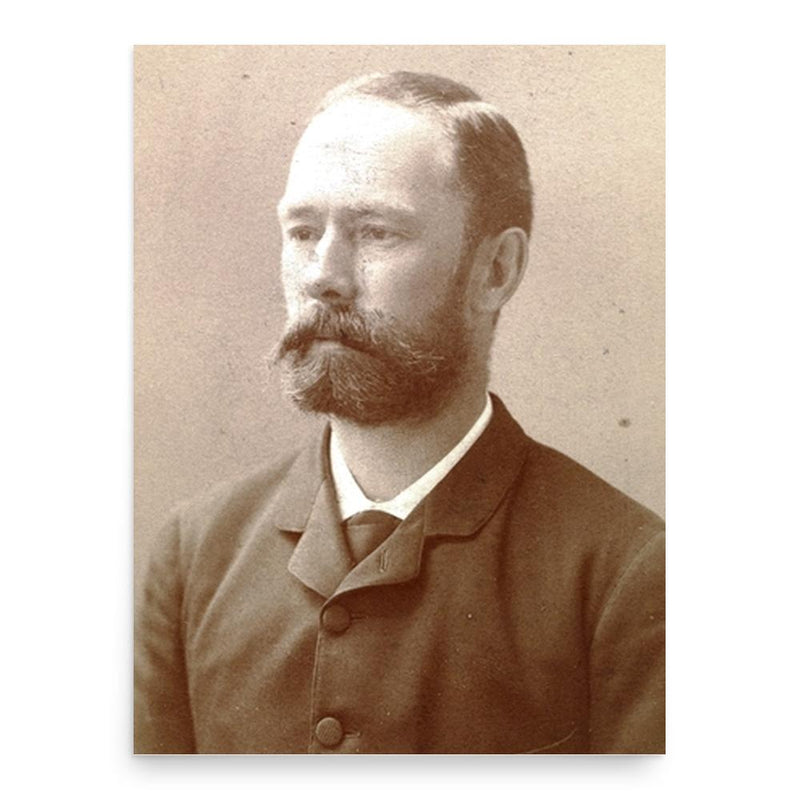 Ferdinand Julian Egeberg poster print, in size 18x24 inches.