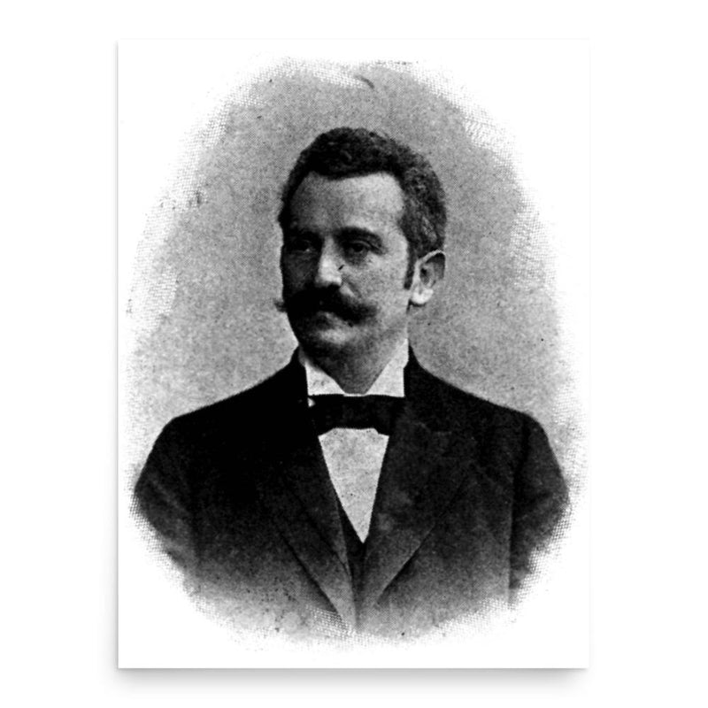 Ferdinand Karewski poster print, in size 18x24 inches.