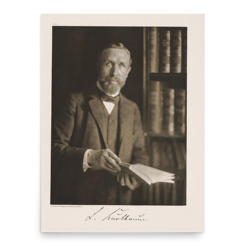 Ferdinand Kurlbaum poster print, in size 18x24 inches.