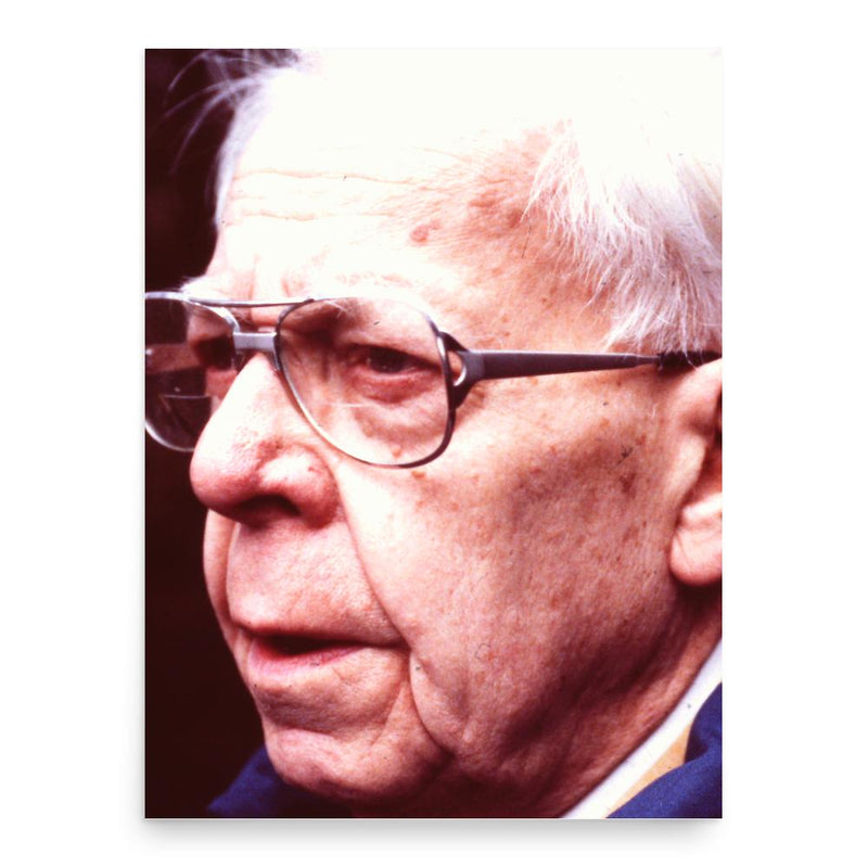 Ferdinand Lundberg poster print, in size 18x24 inches.