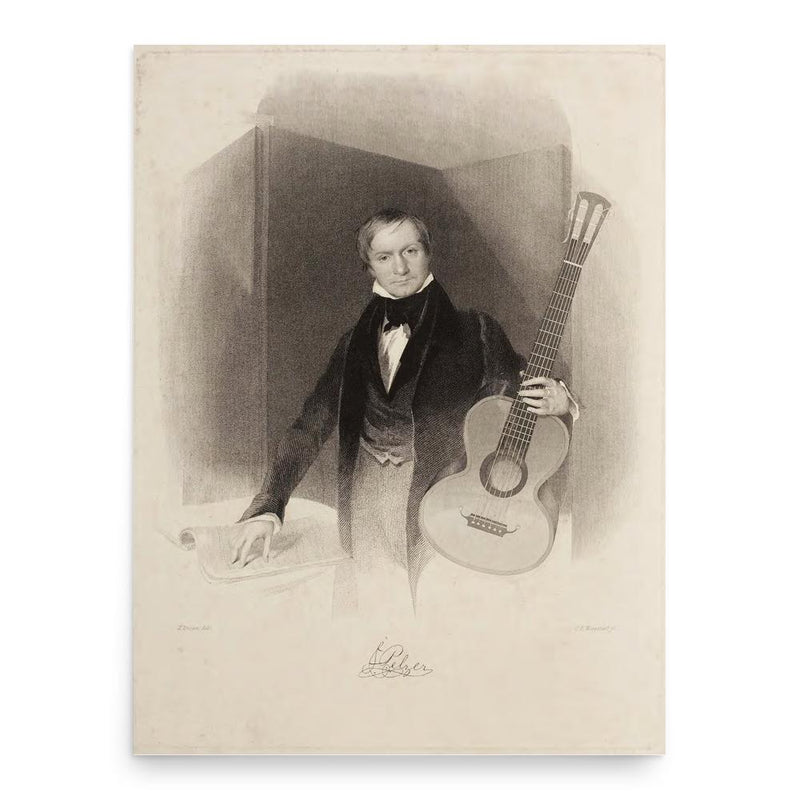 Ferdinand Pelzer poster print, in size 18x24 inches.