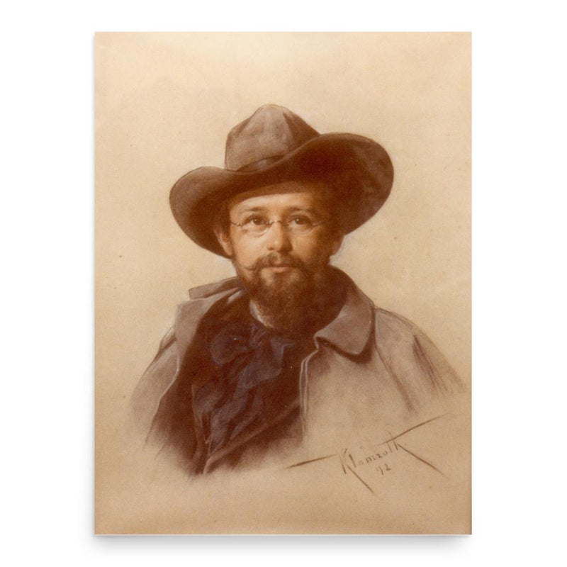 Ferdinand Pfohl poster print, in size 18x24 inches.