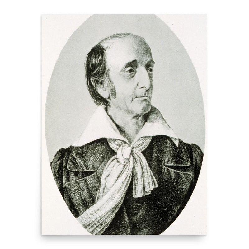 Ferdinand Rudolph Hassler poster print, in size 18x24 inches.