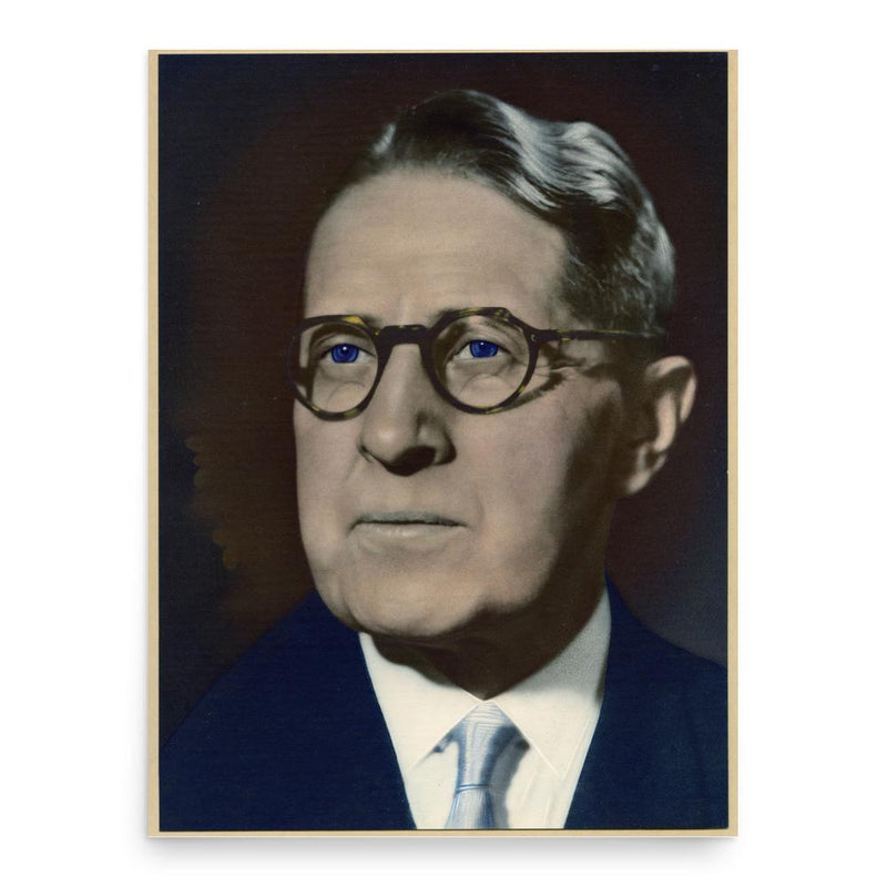 Ferdinand Salling poster print, in size 18x24 inches.