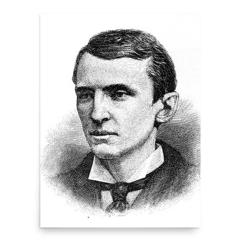 Ferdinand Ward poster print, in size 18x24 inches.