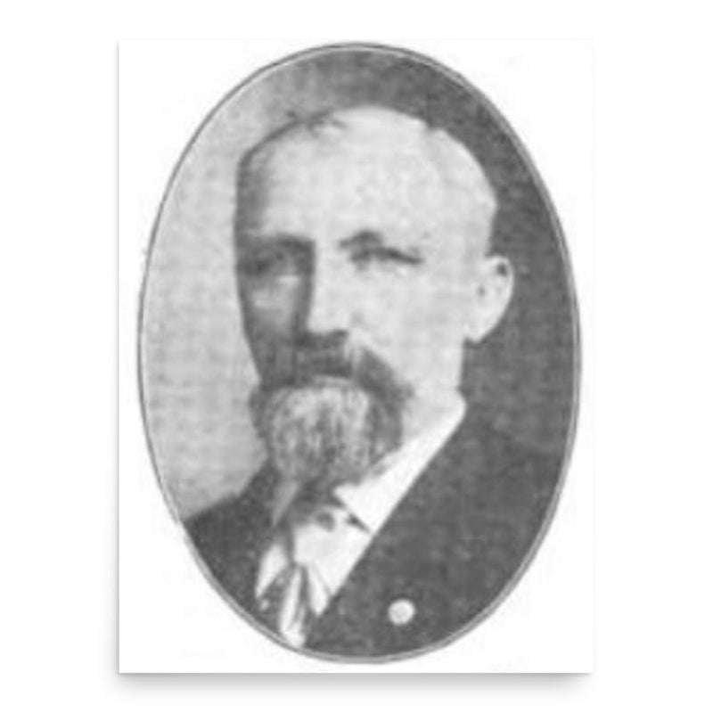 Ferdinand Wittig poster print, in size 18x24 inches.