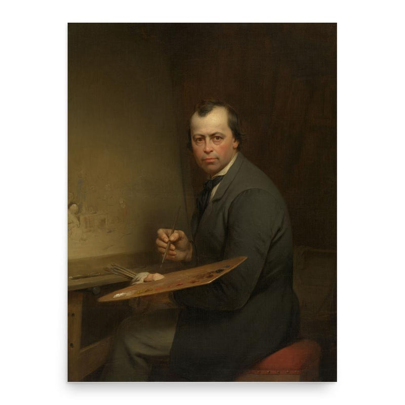 Ferdinand de Braekeleer the Elder poster print, in size 18x24 inches.