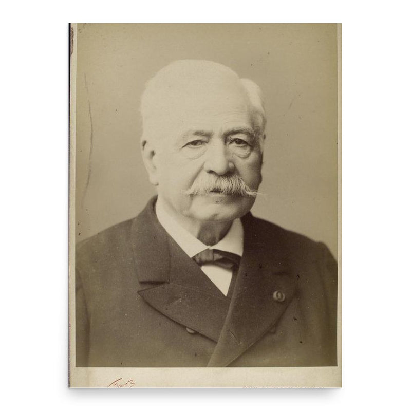 Ferdinand de Lesseps poster print, in size 18x24 inches.