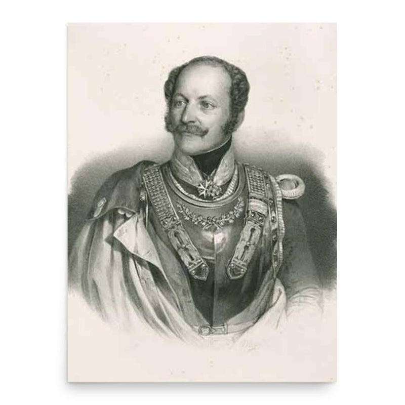 Ferdinand von Parseval poster print, in size 18x24 inches.