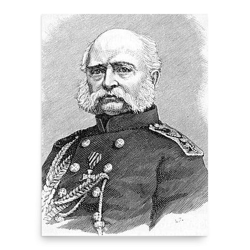 Ferdinand von Wrangel poster print, in size 18x24 inches.