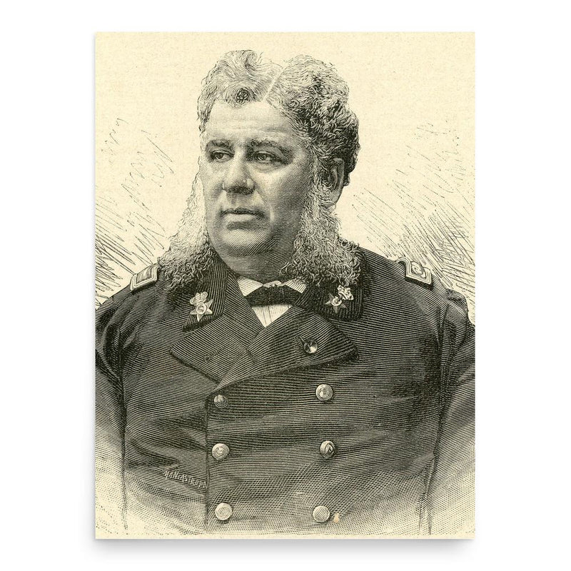 Ferdinando Acton poster print, in size 18x24 inches.