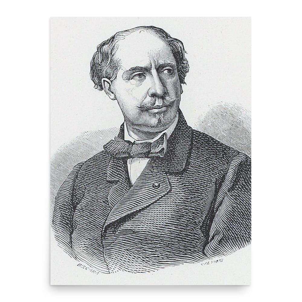 Ferdinando Arborio Gattinara di Breme poster print, in size 18x24 inches.