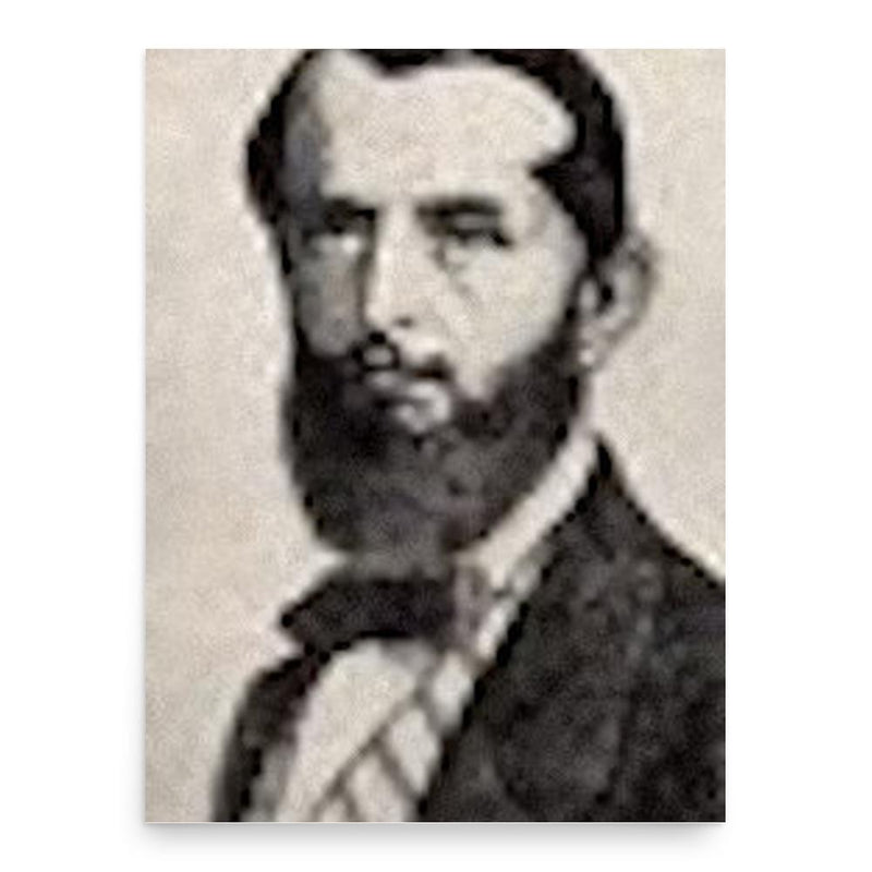 Ferdinando Cazzamalli poster print, in size 18x24 inches.