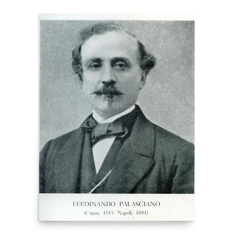Ferdinando Palasciano poster print, in size 18x24 inches.