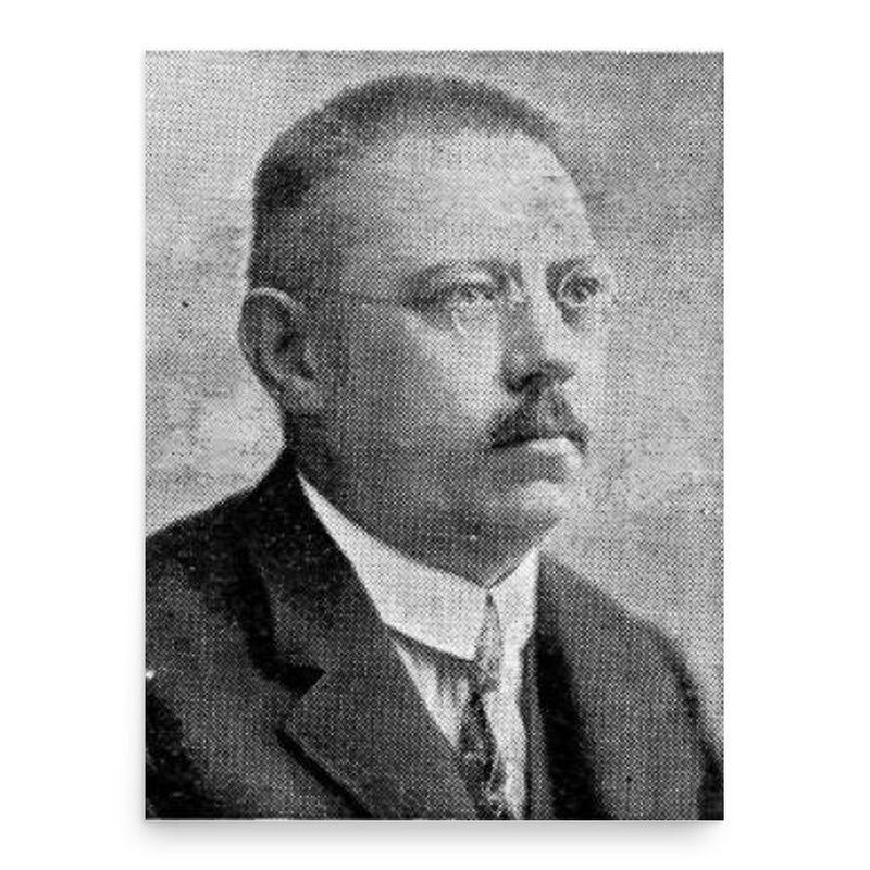 Ferenc Oslay poster print, in size 18x24 inches.