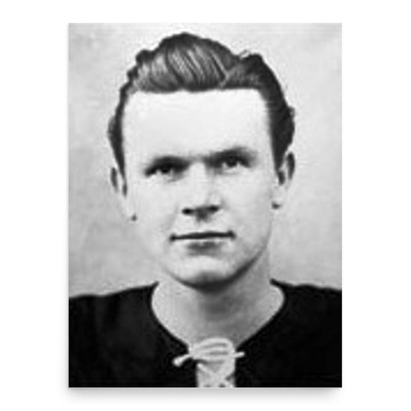 Ferenc Szusza poster print, in size 18x24 inches.