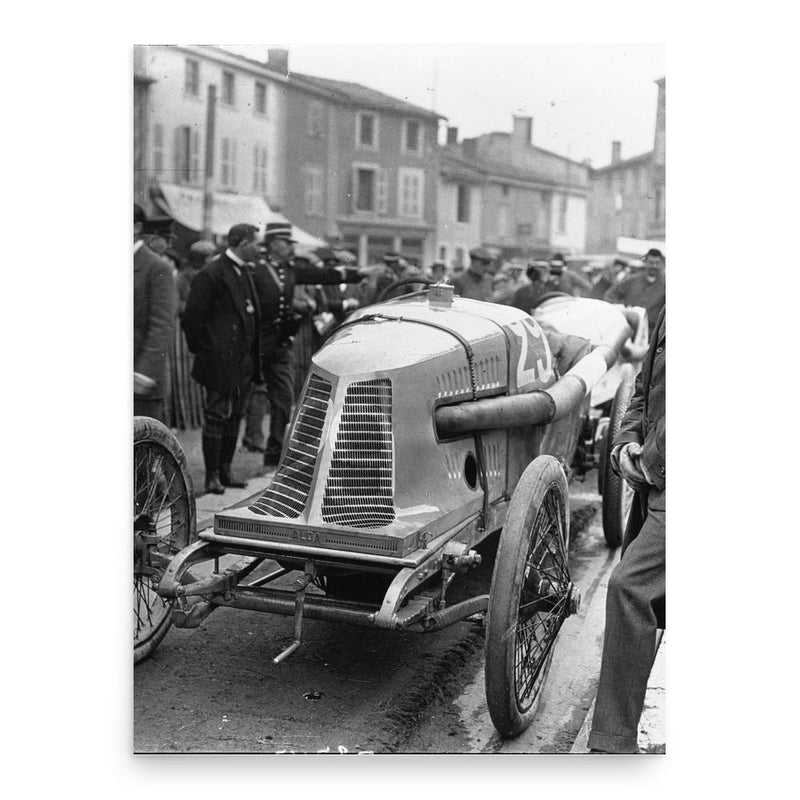 Fernand Charron poster print, in size 18x24 inches.