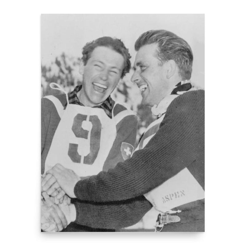 Fernand Grosjean poster print, in size 18x24 inches.