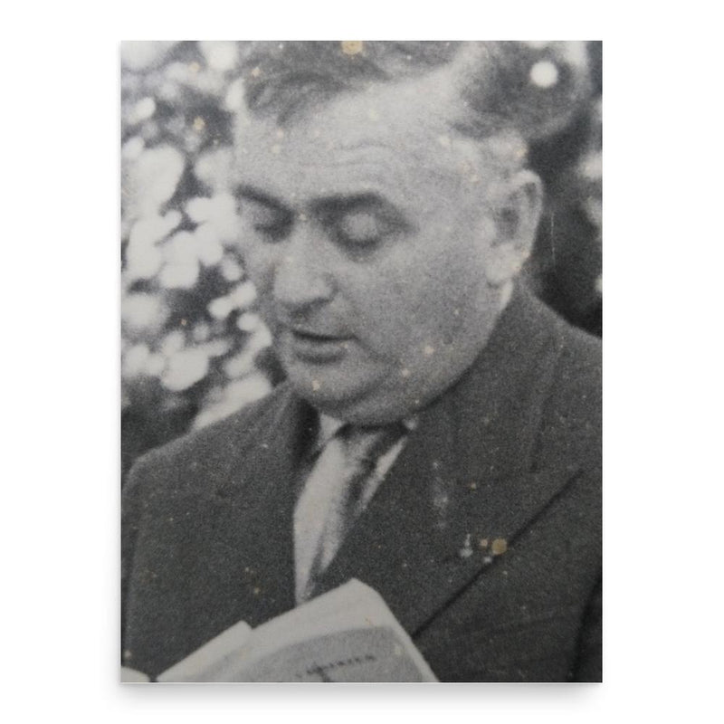 Fernand Lechanteur poster print, in size 18x24 inches.