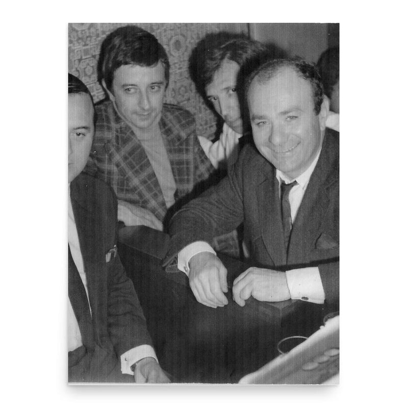 Fernand Raynaud poster print, in size 18x24 inches.