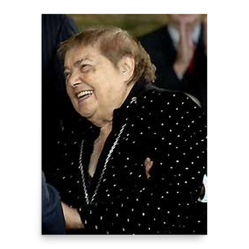 Fernanda Pivano poster print, in size 18x24 inches.