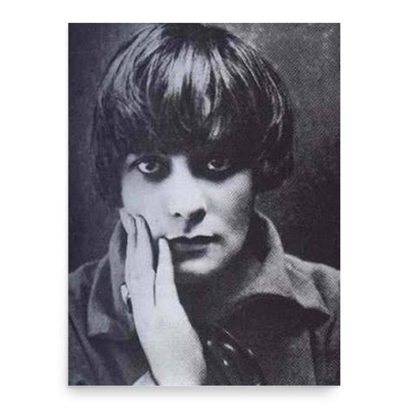 Fernande Barrey poster print, in size 18x24 inches.